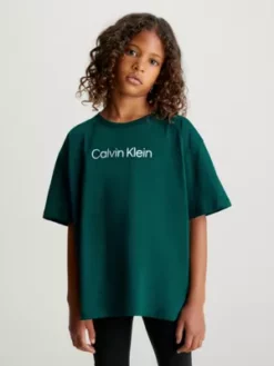 Calvin Klein Lot De 2 T-shirts Pour Enfant - Modern Cotton -Pas Cher Calvin Klein Magasin KK0KK00100 0W9 alternate4