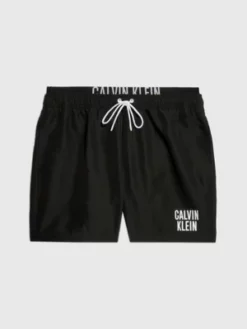 Calvin Klein Short De Bain Avec Double Ceinture - Intense Power