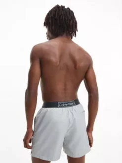 Calvin Klein Short De Bain Court Avec Double Ceinture - Core Festive -Pas Cher Calvin Klein Magasin KM0KM00788 PQY alternate2