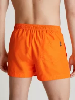 Calvin Klein Short De Bain Court Avec Cordon De Serrage - CK Monogram -Pas Cher Calvin Klein Magasin KM0KM00801 SE8 alternate2