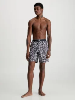 Calvin Klein Boardshort - CK Monogram -Pas Cher Calvin Klein Magasin KM0KM00804 0GL alternate4