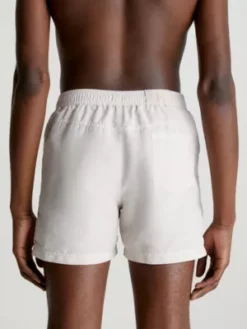 Calvin Klein Short De Bain Mi-long Avec Cordon De Serrage - CK Authentic -Pas Cher Calvin Klein Magasin KM0KM00806 ACE alternate2