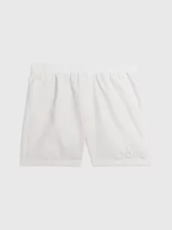 Calvin Klein Short De Bain Mi-long Avec Cordon De Serrage - CK Authentic