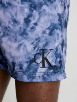 Calvin Klein Short De Bain Court Avec Double Ceinture - CK Authentic -Pas Cher Calvin Klein Magasin KM0KM00807 0GP alternate3