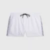 Calvin Klein Short De Bain Court Avec Cordon De Serrage - Logo Tape 2 Calvin Klein Short De Bain Court Avec Cordon De Serrage - Logo Tape -Pas Cher Calvin Klein Magasin KM0KM00811 YCD main