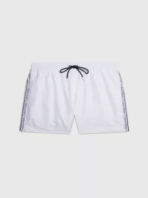 Calvin Klein Short De Bain Court Avec Cordon De Serrage - Logo Tape 3 Calvin Klein Short De Bain Court Avec Cordon De Serrage - Logo Tape