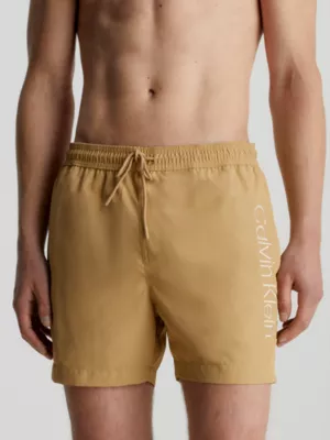 Calvin Klein Short De Bain Mi-long Avec Cordon De Serrage - Core Logo 4 Calvin Klein Short De Bain Mi-long Avec Cordon De Serrage - Core Logo – Image 2