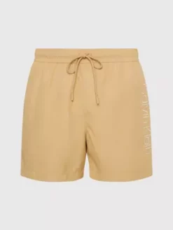 Calvin Klein Short De Bain Mi-long Avec Cordon De Serrage - Core Logo