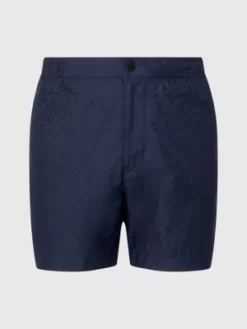 Calvin Klein Short De Bain Mi-long Avec Cordon De Serrage