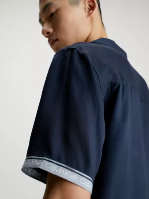 Calvin Klein Chemise De Plage - Logo Tape 5 Calvin Klein Chemise De Plage - Logo Tape – Image 3