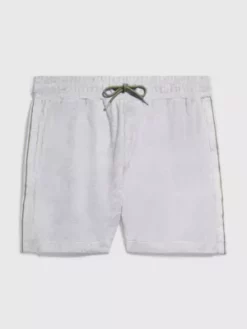 Calvin Klein Short De Plage En Tissu éponge - Logo Tape -Pas Cher Calvin Klein Magasin KM0KM00835 PLO alternate4