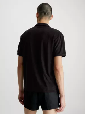 Calvin Klein Polo De Plage En Tissu éponge 4 Calvin Klein Polo De Plage En Tissu éponge – Image 2