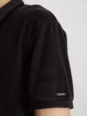 Calvin Klein Polo De Plage En Tissu éponge 5 Calvin Klein Polo De Plage En Tissu éponge – Image 3