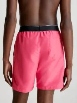 Calvin Klein Short De Bain Long - CK Monogram 9 Calvin Klein Short De Bain Long - CK Monogram -Pas Cher Calvin Klein Magasin KM0KM00859 XI1 alternate2