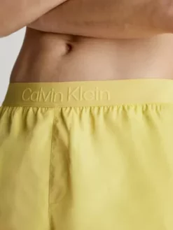 Calvin Klein Short De Bain Avec Ceinture à Logo - Core Tonal 10 Calvin Klein Short De Bain Avec Ceinture à Logo - Core Tonal -Pas Cher Calvin Klein Magasin KM0KM00861 KCQ alternate3