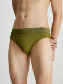 Calvin Klein Slip De Bain Avec Ceinture à Logo - Core Tonal -Pas Cher Calvin Klein Magasin KM0KM00863 LR2 alternate1