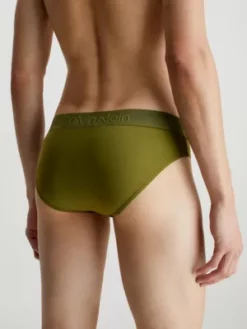 Calvin Klein Slip De Bain Avec Ceinture à Logo - Core Tonal -Pas Cher Calvin Klein Magasin KM0KM00863 LR2 alternate2