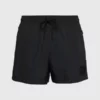 Calvin Klein Short De Bain Court Avec Cordon De Serrage - CK Nylon 1 Calvin Klein Short De Bain Court Avec Cordon De Serrage - CK Nylon -Pas Cher Calvin Klein Magasin KM0KM00868 BEH main
