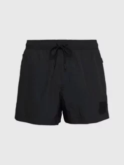 Calvin Klein Short De Bain Court Avec Cordon De Serrage - CK Nylon