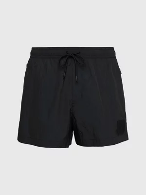 Calvin Klein Short De Bain Court Avec Cordon De Serrage - CK Nylon 3 Calvin Klein Short De Bain Court Avec Cordon De Serrage - CK Nylon