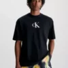 Calvin Klein T-shirt De Plage - CK Monogram 2 Calvin Klein T-shirt De Plage - CK Monogram -Pas Cher Calvin Klein Magasin KM0KM00881 BEH main