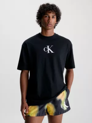 Calvin Klein T-shirt De Plage - CK Monogram 3 Calvin Klein T-shirt De Plage - CK Monogram
