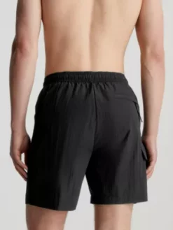 Calvin Klein Short De Bain Cargo Long - CK Soft Utility -Pas Cher Calvin Klein Magasin KM0KM00888 BEH alternate2