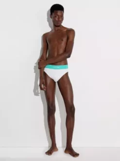 Calvin Klein Slip De Bain - Pride 11 Calvin Klein Slip De Bain - Pride -Pas Cher Calvin Klein Magasin KM0KM00896 YCD alternate4