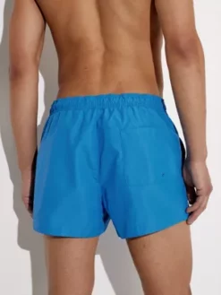 Calvin Klein Short De Bain Court Avec Cordon De Serrage - Pride -Pas Cher Calvin Klein Magasin KM0KM00897 CZS alternate2