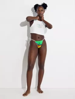 Calvin Klein Débardeur Court Unisexe - Pride -Pas Cher Calvin Klein Magasin KU0KU00115 YCD alternate6