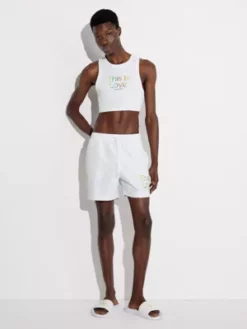 Calvin Klein Débardeur Court Unisexe - Pride -Pas Cher Calvin Klein Magasin KU0KU00115 YCD alternate7