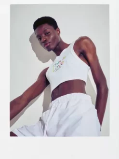 Calvin Klein Débardeur Court Unisexe - Pride -Pas Cher Calvin Klein Magasin KU0KU00115 YCD alternate9