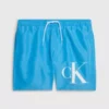 Calvin Klein Short De Bain Pour Garçon - CK Monogram -Pas Cher Calvin Klein Magasin KV0KV00023 CY0 main