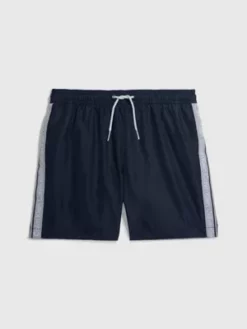 Calvin Klein Short De Bain Pour Garçon - Logo Tape