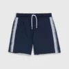 Calvin Klein Short De Plage Pour Garçon - Logo Tape -Pas Cher Calvin Klein Magasin KV0KV00034 DCA main