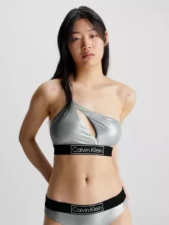 Calvin Klein Haut De Bikini Asymétrique - Core Festive 8 Calvin Klein Haut De Bikini Asymétrique - Core Festive -Pas Cher Calvin Klein Magasin KW0KW01944 PSU alternate1