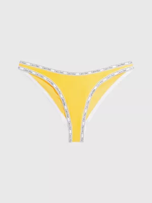 Calvin Klein Bas De Bikini échancré - Logo Tape 3 Calvin Klein Bas De Bikini échancré - Logo Tape