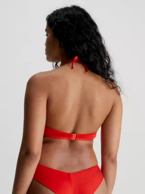 Calvin Klein Haut De Bikini Dos-nu - CK Monogram 5 Calvin Klein Haut De Bikini Dos-nu - CK Monogram – Image 3