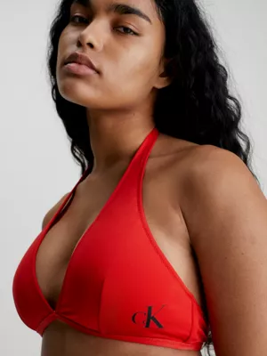 Calvin Klein Haut De Bikini Dos-nu - CK Monogram 6 Calvin Klein Haut De Bikini Dos-nu - CK Monogram – Image 4