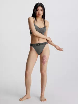 Calvin Klein Bas De Bikini échancré - CK Authentic 7 Calvin Klein Bas De Bikini échancré - CK Authentic – Image 5