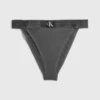 Calvin Klein Bas De Bikini échancré - CK Authentic 2 Calvin Klein Bas De Bikini échancré - CK Authentic -Pas Cher Calvin Klein Magasin KW0KW01991 BEH main