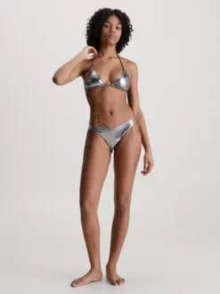 Calvin Klein Bas De Bikini - CK Foil -Pas Cher Calvin Klein Magasin KW0KW02007 PE6 alternate4