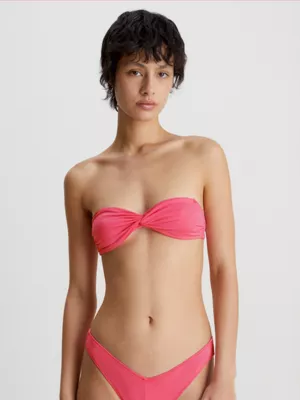 Calvin Klein Haut De Bikini Micro-bandeau - CK Monogram 4 Calvin Klein Haut De Bikini Micro-bandeau - CK Monogram â Image 2