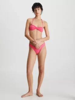 Calvin Klein Haut De Bikini Micro-bandeau - CK Monogram 11 Calvin Klein Haut De Bikini Micro-bandeau - CK Monogram -Pas Cher Calvin Klein Magasin KW0KW02053 XI1 alternate4