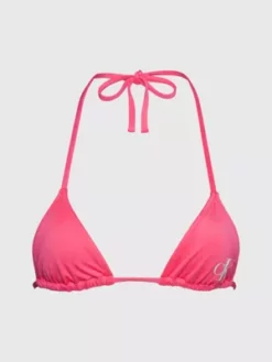 Calvin Klein Haut De Bikini Micro-triangle - CK Monogram