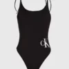 Calvin Klein Boîte Cadeau Maillot De Bain, Bandeau Et Serviette -Pas Cher Calvin Klein Magasin KW0KW02087 BEH main