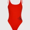 Calvin Klein Boîte Cadeau Maillot De Bain, Bandeau Et Serviette -Pas Cher Calvin Klein Magasin KW0KW02087 XNE main