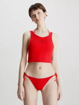 Calvin Klein Débardeur De Plage Court - CK Monogram 3 Calvin Klein Débardeur De Plage Court - CK Monogram