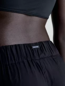 Calvin Klein Pantalon De Plage Jambe Large 9 Calvin Klein Pantalon De Plage Jambe Large -Pas Cher Calvin Klein Magasin KW0KW02099 BEH alternate2