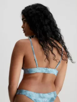 Calvin Klein Haut De Bikini Triangle - CK Authentic -Pas Cher Calvin Klein Magasin KW0KW02121 0GY alternate2